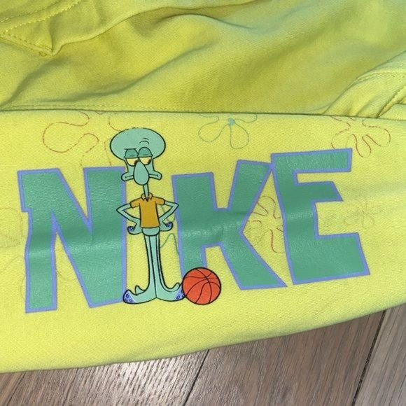 SOLD - Nike x Kyrie Irving Spongebob Pullover Hoodie - Picture 7 of 10